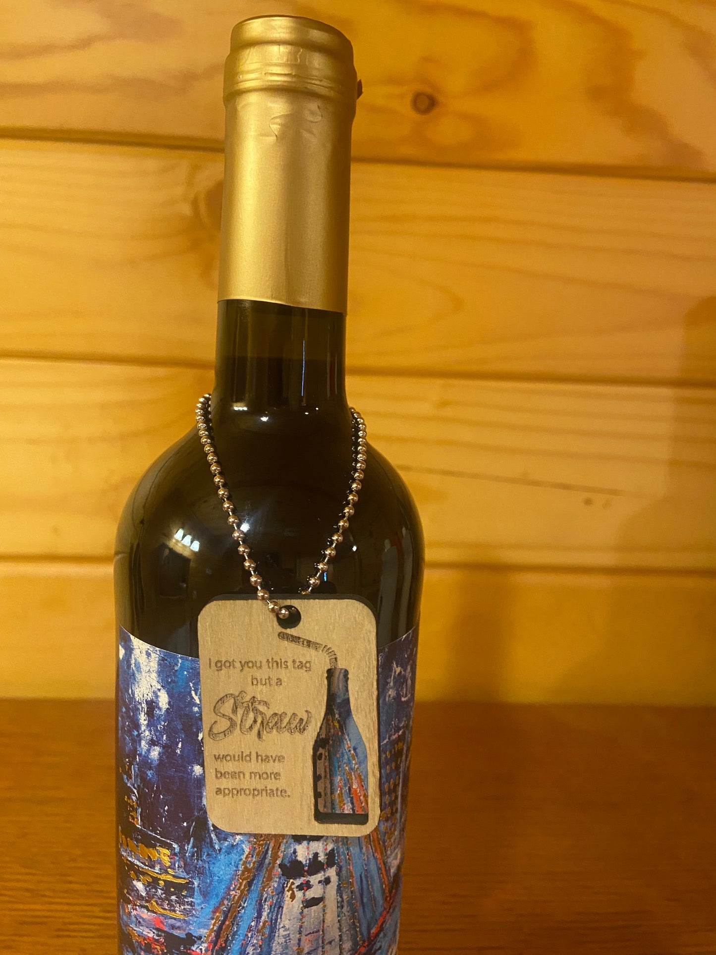 Straw Would be more Appropriate