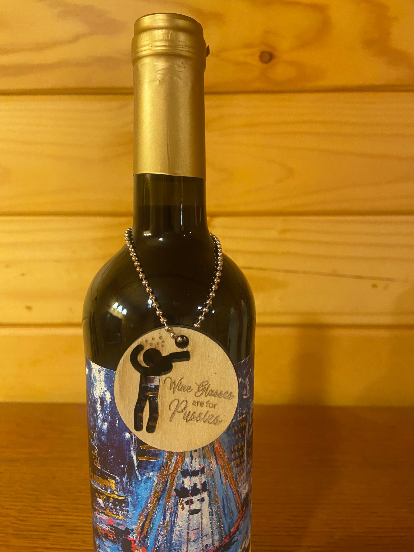 Wine Glasses are for Pussies